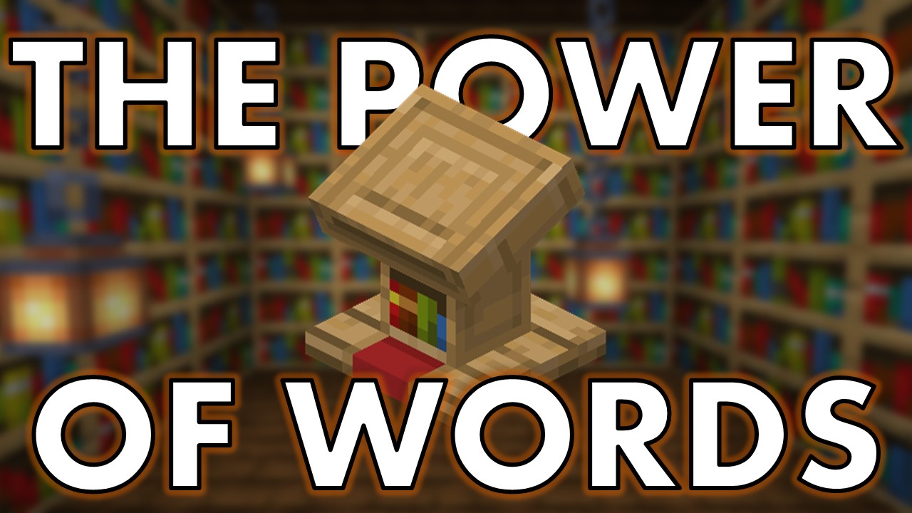 Скачать The Power of Words для Minecraft 1.16.3